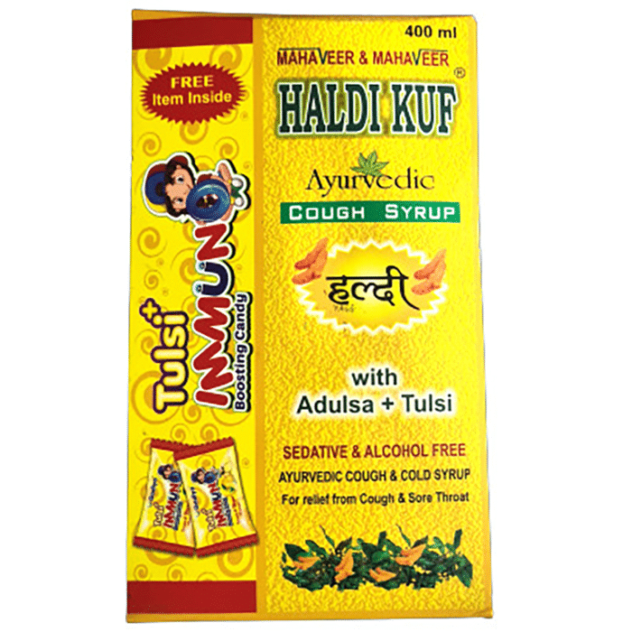 Mahaveer & Mahaveer Haldi Kuf Ayurvedic Cough Syrup