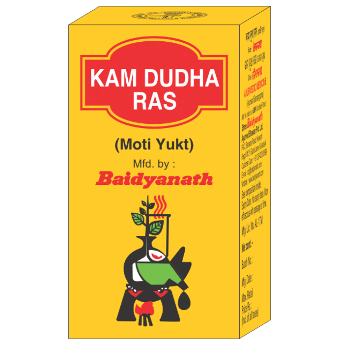 Baidyanath Kam Dudha Ras (M.YU.) Tablet