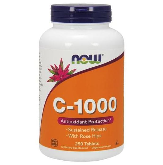 NOW Foods C-1000 with Rose Hips Sustained Release Tablet