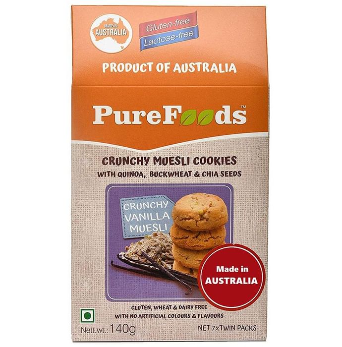 PureFoods Crunchy Muesli Cookie Vanilla