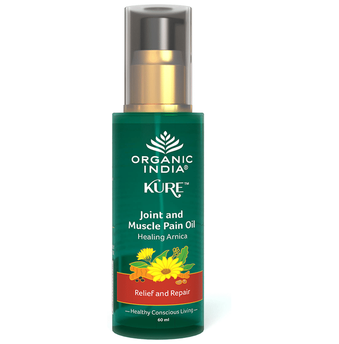 Organic India Kure Joint and Muscle Pain Oil Healing Arnica
