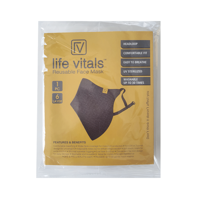 Life Vitals Reusable Face Mask for Kids