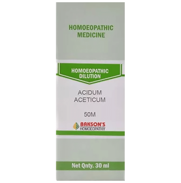 Bakson's Acidum Aceticum Dilution 50M