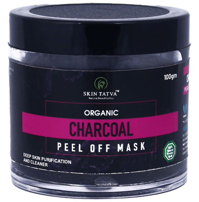Skin Tatva Organic Charcoal Peel Off Mask