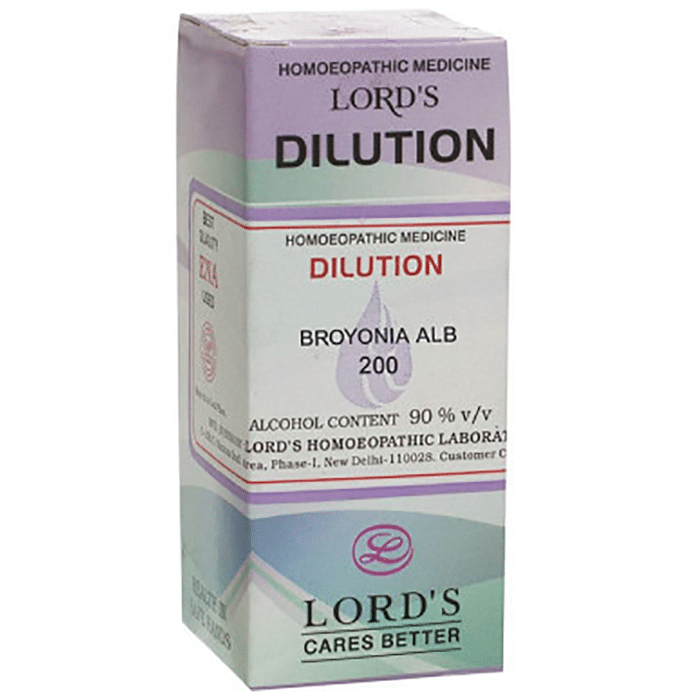 Lord's Broyonia Alb Dilution 200