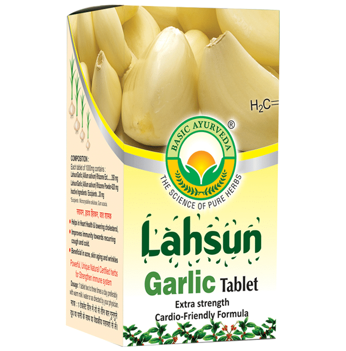 Basic Ayurveda Lahsun (Garlic) Tablet