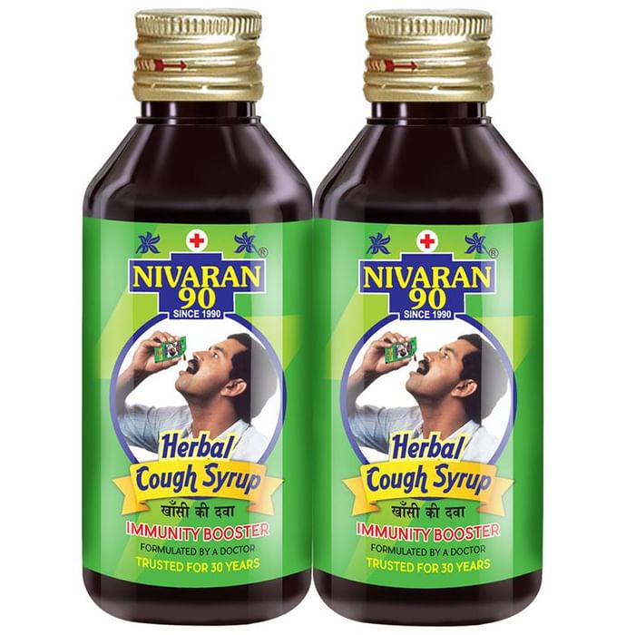 Nivaran 90 Herbal Cough Syrup (200ml Each)