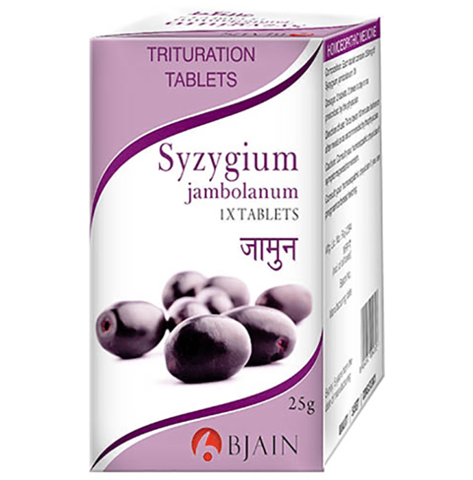Bjain Syzygium Jambolanum Trituration Tablet 1X
