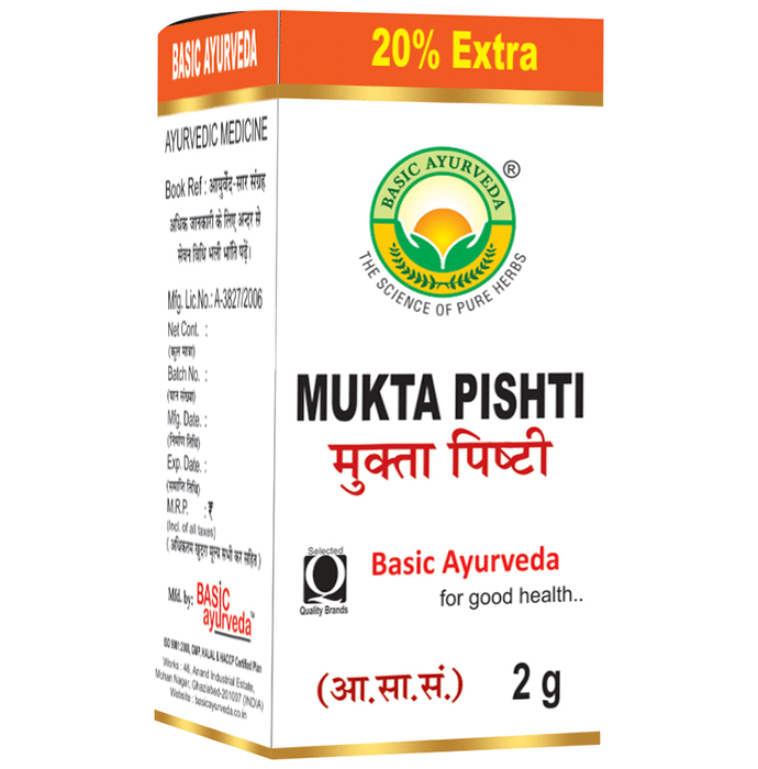 Basic Ayurveda Mukta (Moti) Pishti