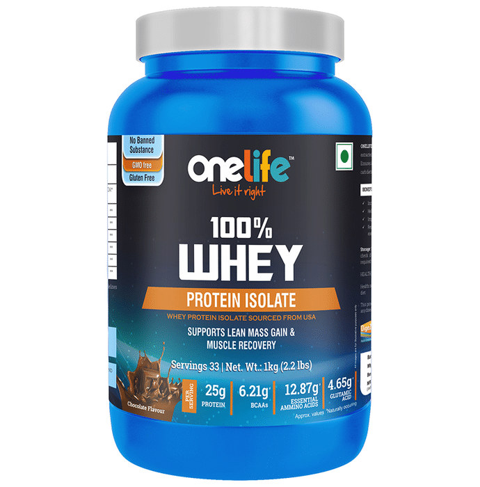 OneLife 100% Whey Protein Isolate Chocolate