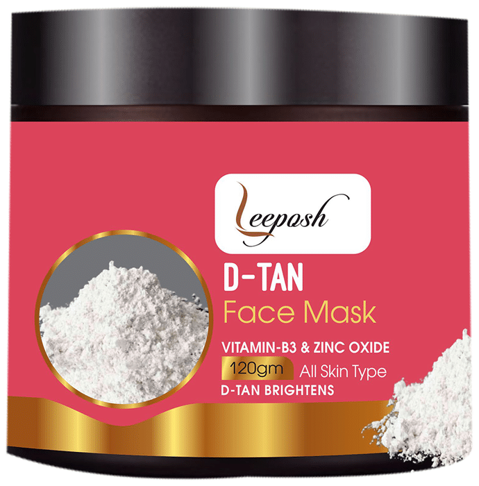 Leeposh D-Tan Face Mask