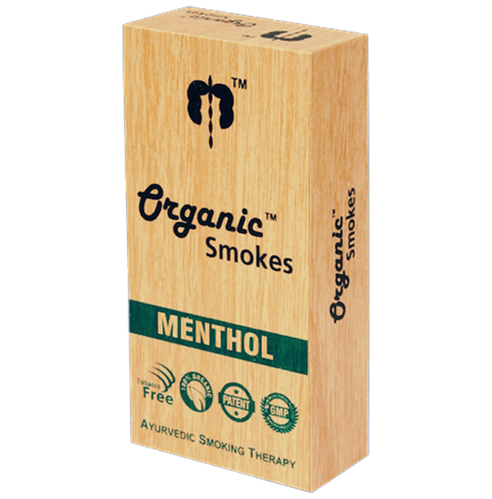 Organic Smokes Tobacco Free Cigarette Menthol