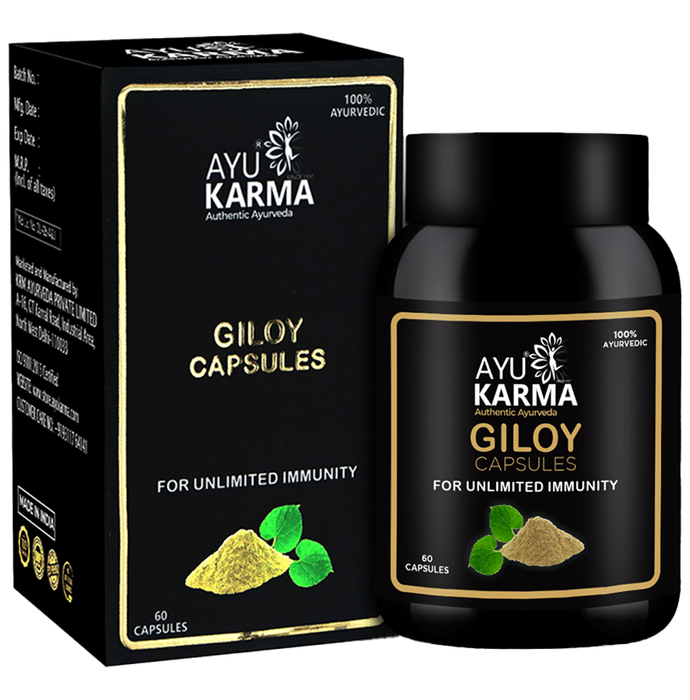Ayukarma Giloy Capsule (60 Each)