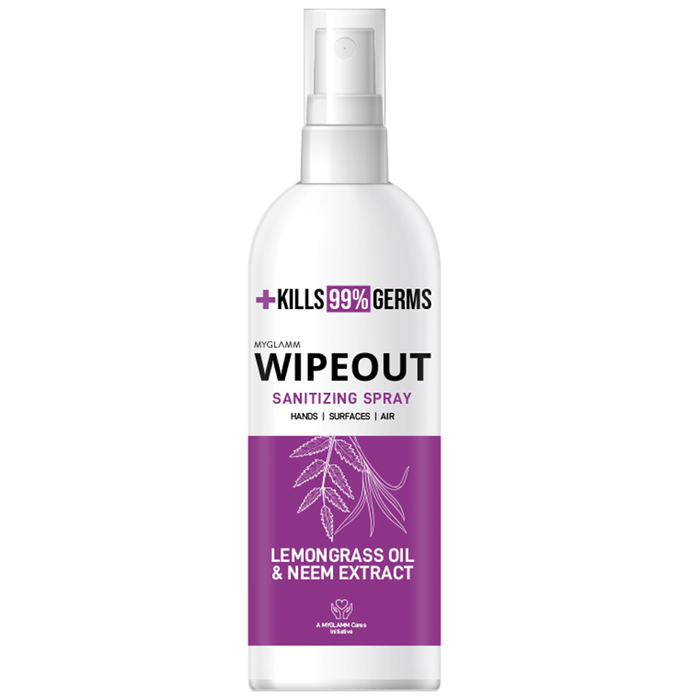 Myglamm Combo Pack of Wipeout Sanitizing Spray (200ml Each)