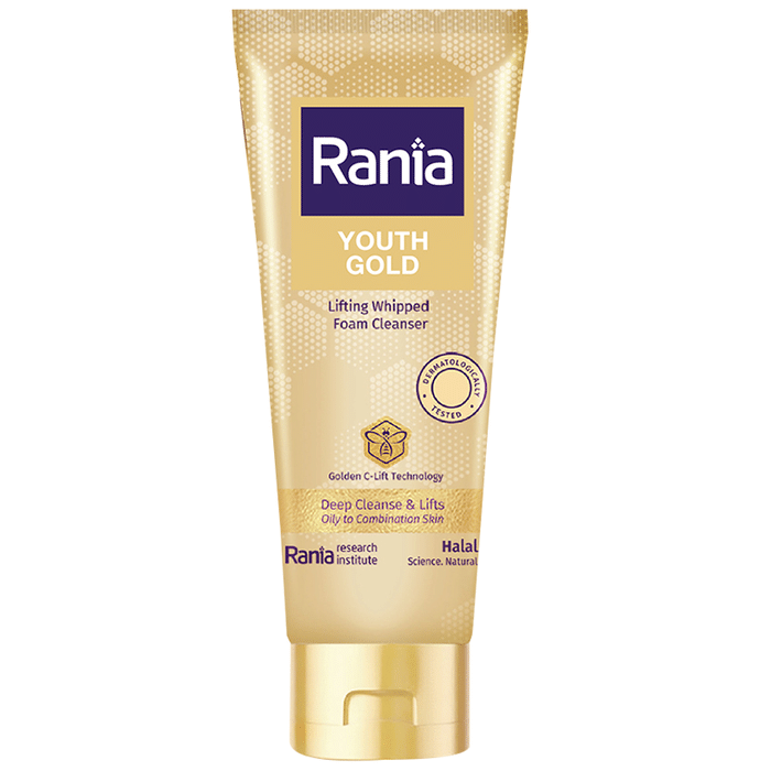 Rania Youth Gold Lifting Whipped Foam Cleanser