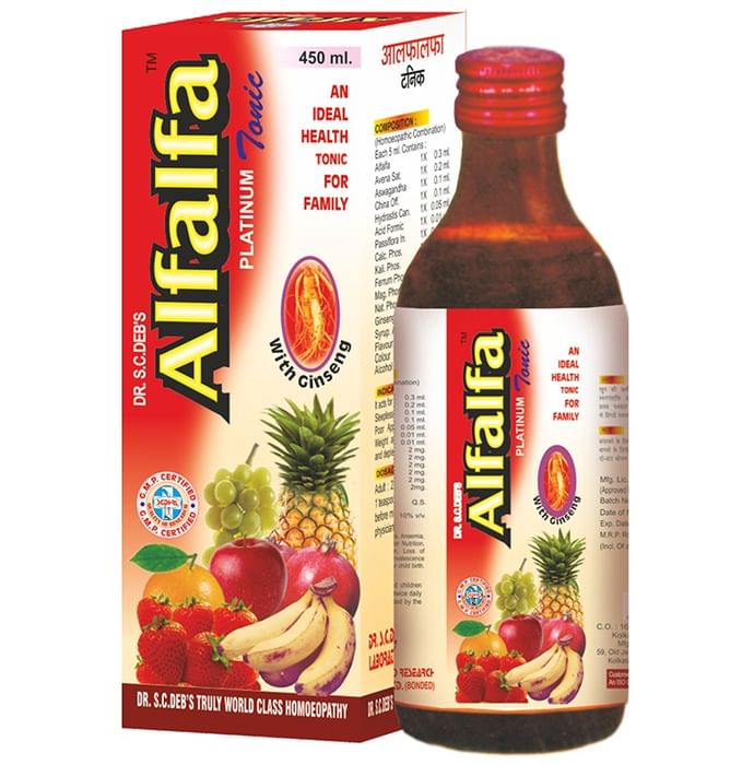 Dr. S.C.Deb's Alfalfa Platinum Tonic