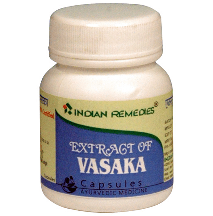 Indian Remedies Extract of Vasaka Capsule