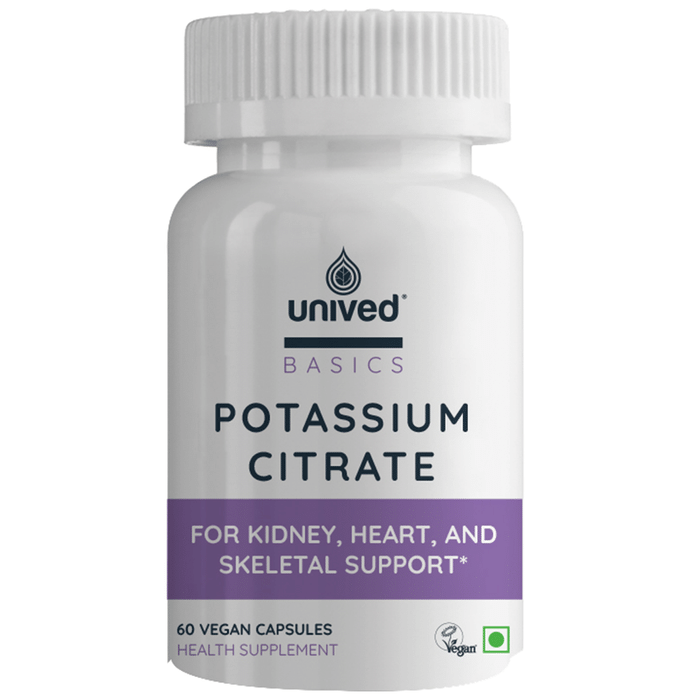 Unived Basics Potassium Citrate Vegan Capsule