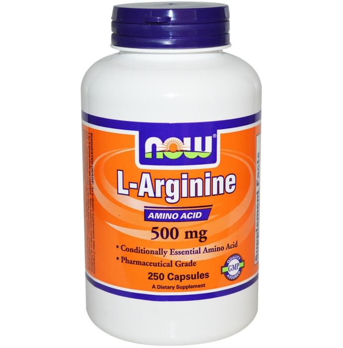 NOW Foods L-Arginine 500mg Capsule