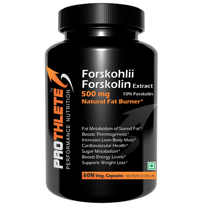 Prothlete Forskohlii Forskolin Extract 500mg Veg Capsule