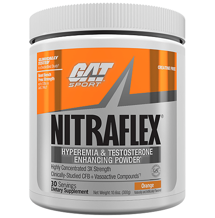 GAT Sport Nitraflex Powder Orange