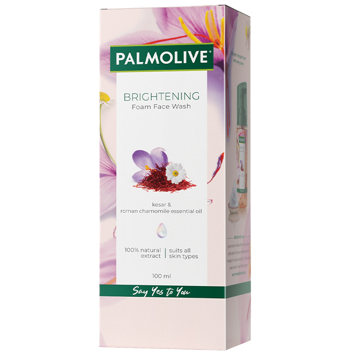 Palmolive Brightening Foam Face Wash