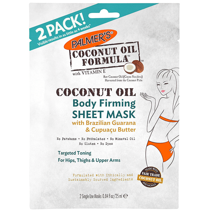 Palmer's Coconut Oil Formula with Vitamin E Coconut Oil Body Firming Sheet Mask