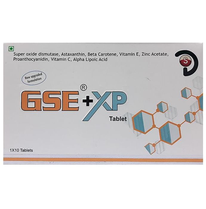 New Upgraded Formulation GSE+XP Tablet