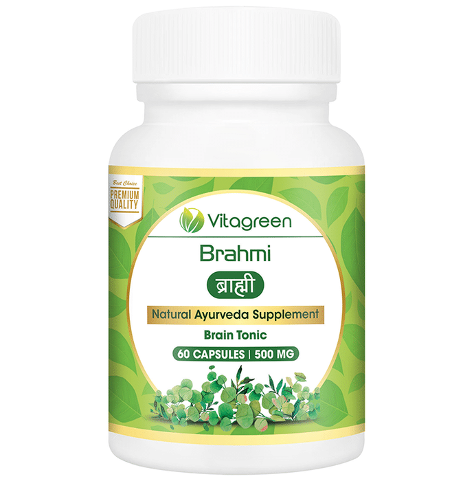 Vitagreen Brahmi 500mg Capsule