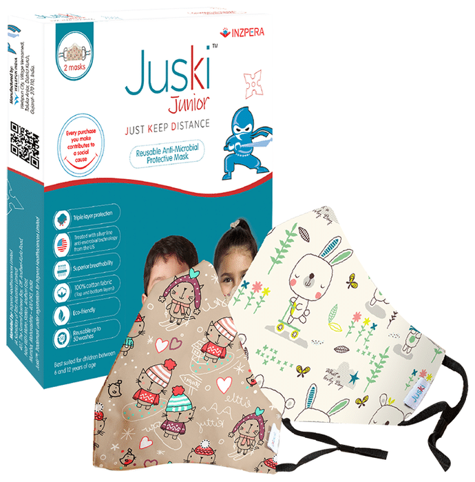 Juski Junior Reusable Anti-Microbial Protective Mask