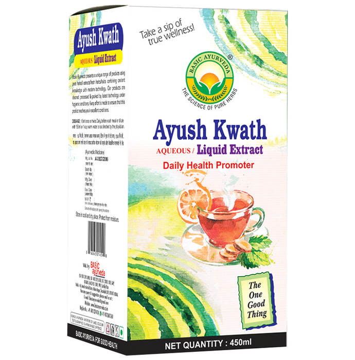 Basic Ayurveda Ayush Kwath Aqueous/Liquid Extract
