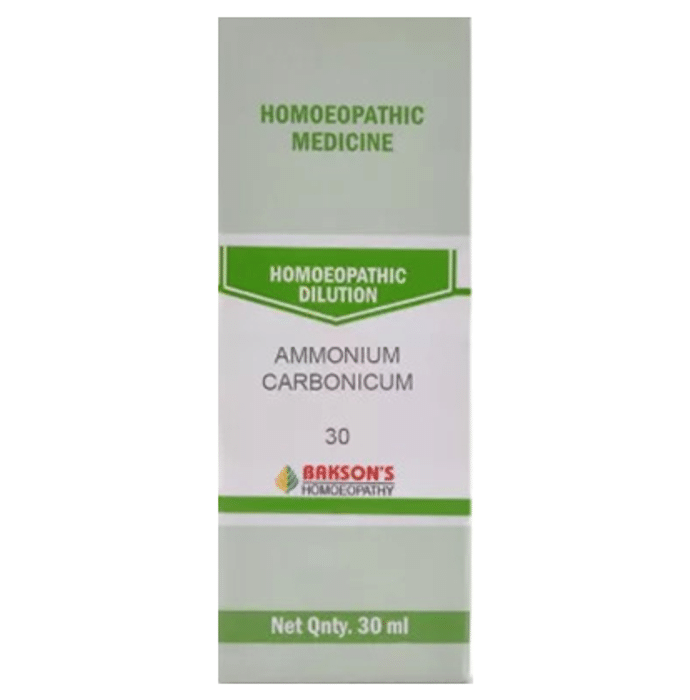 Bakson's Ammonium Carbonicum Dilution 30