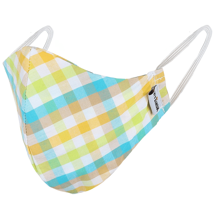 Hyzinik Anti-Viral Reusable Comfortable Face Mask Multicolor Checks