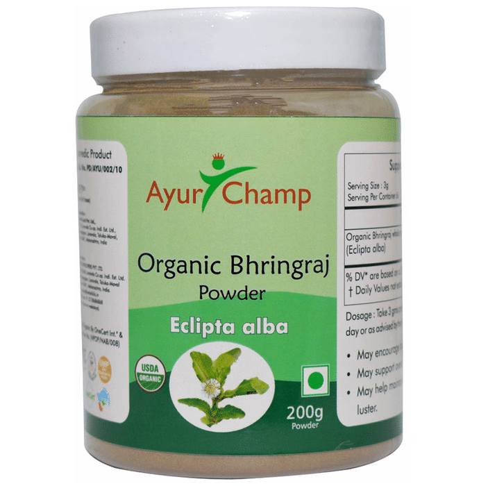 Ayur Champ Organic Bhringraj Eclipta Daba Powder