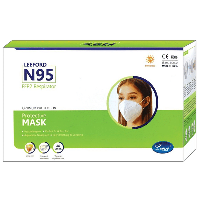 Leeford N95 FFP2 Respirator Protective Mask