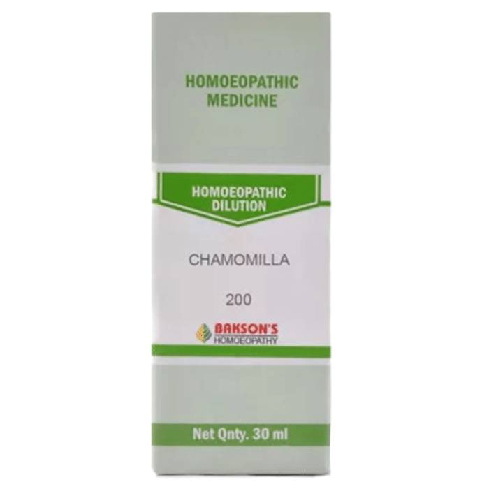 Bakson's Chamomilla Dilution 200
