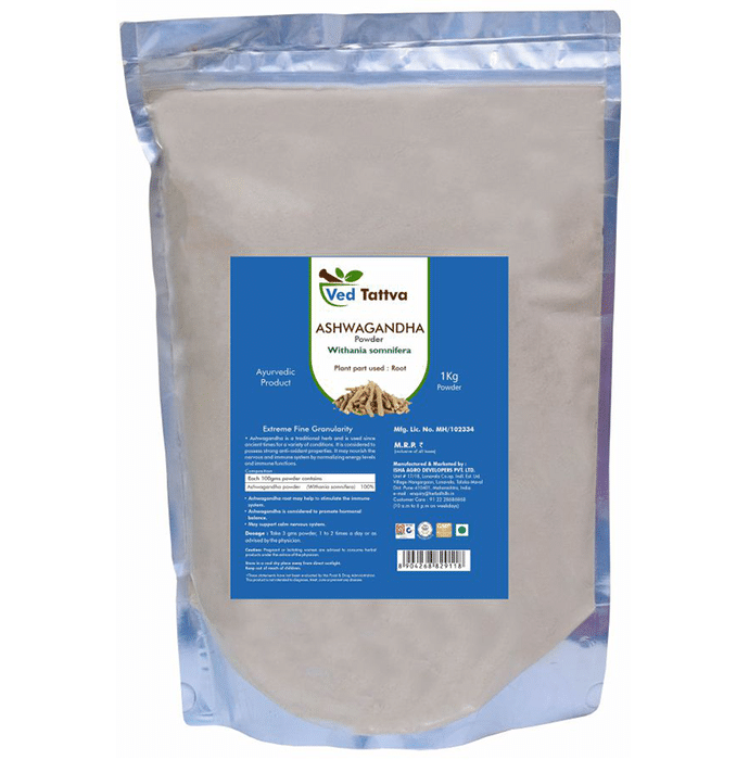 Ved Tattva Ashwagandha Withania Somnifera Powder