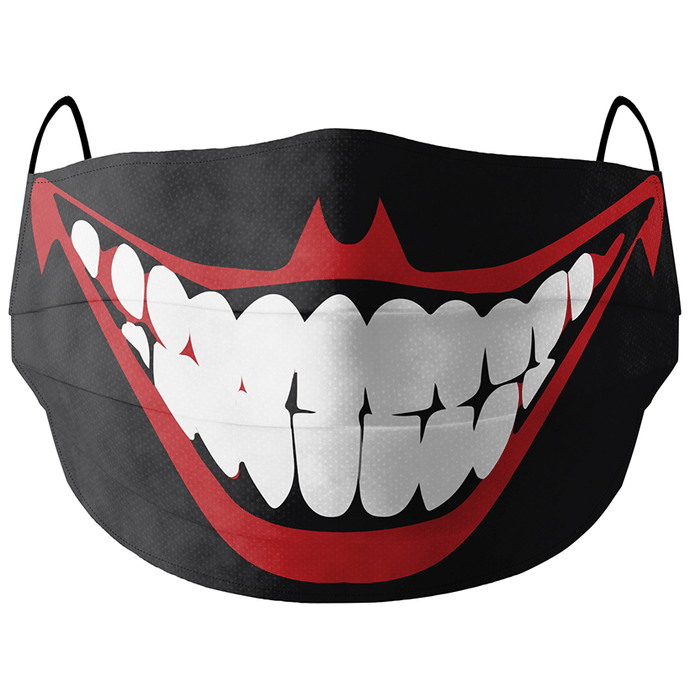 Soxytoes Cotton Face Mask Free Size Black Joker