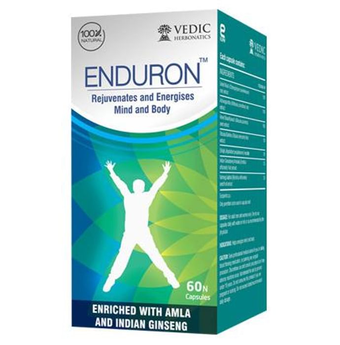 Vedic Herbonatics Enduron Capsule