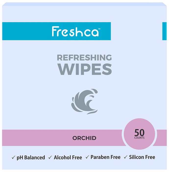 Freshca Orchid Refreshing Wipes