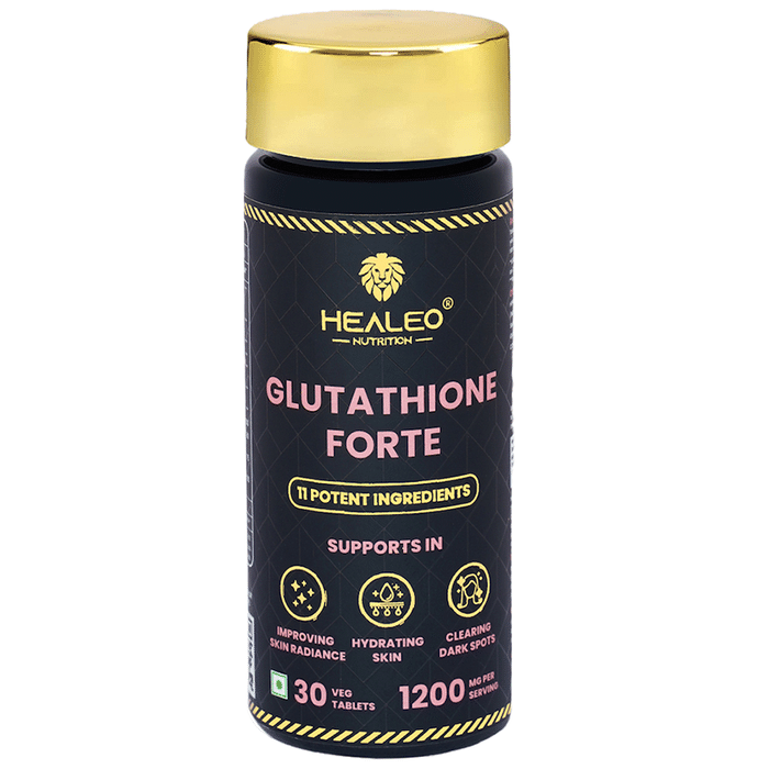Healeo Nutrition Gluthathione Forte 1200mg Veg Tablet