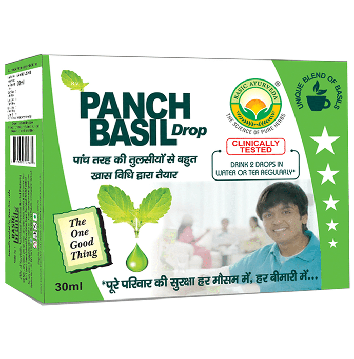 Basic Ayurveda Panch Basil Drop