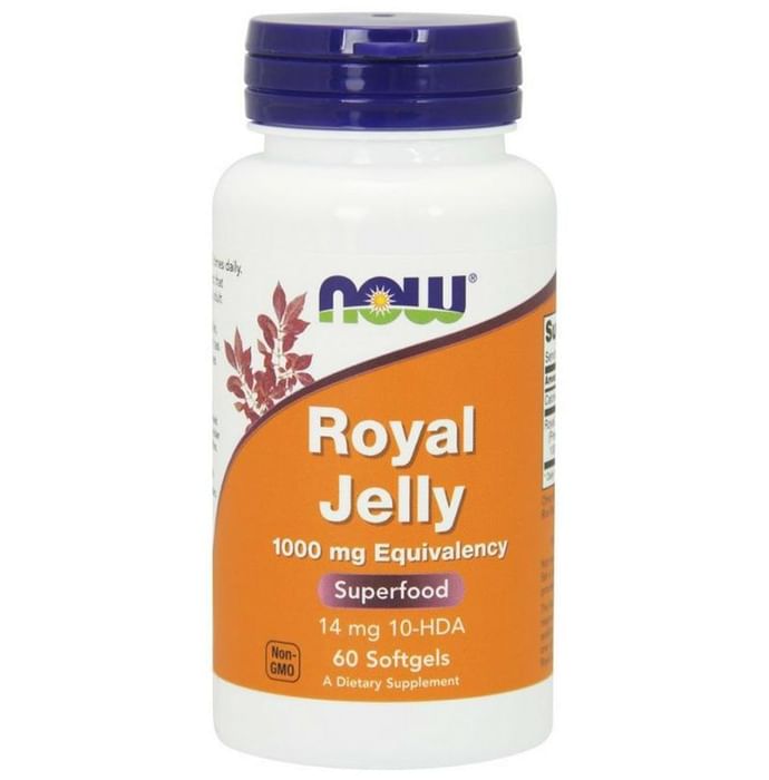 NOW Foods Royal Jelly 1000mg Softgels