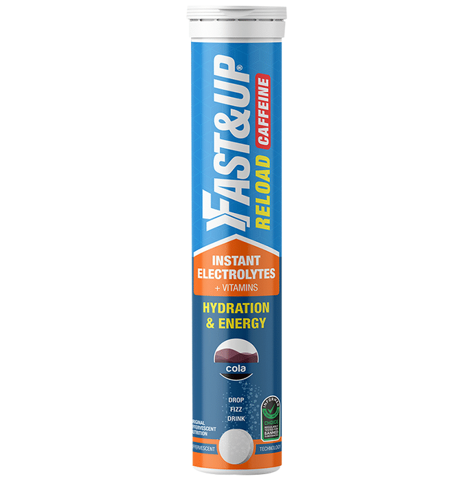 Fast&Up Cola Hydration Reload+Caffeine Effervescent Tablet