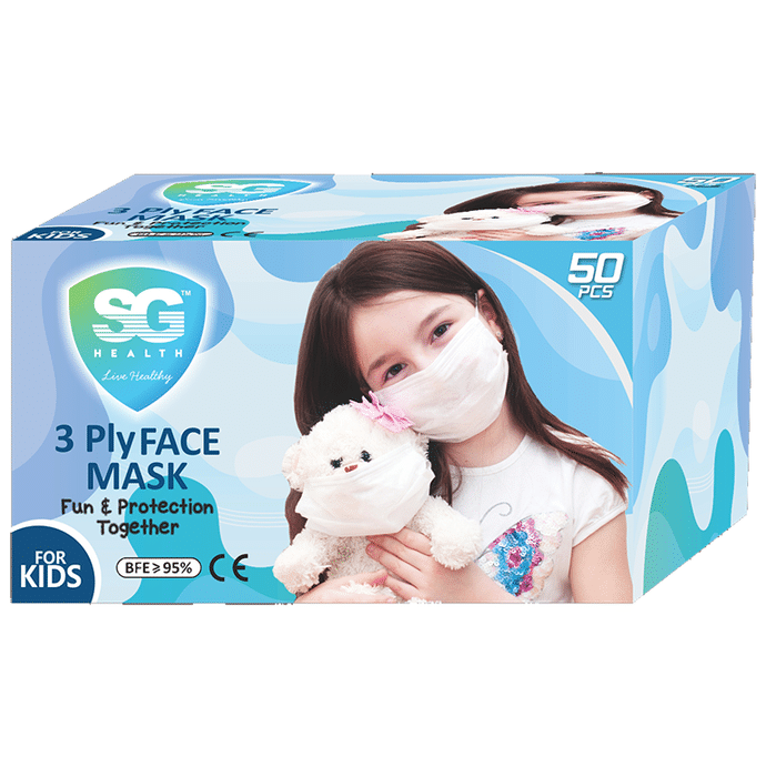SG Health 3 Ply Face Mask for Kids
