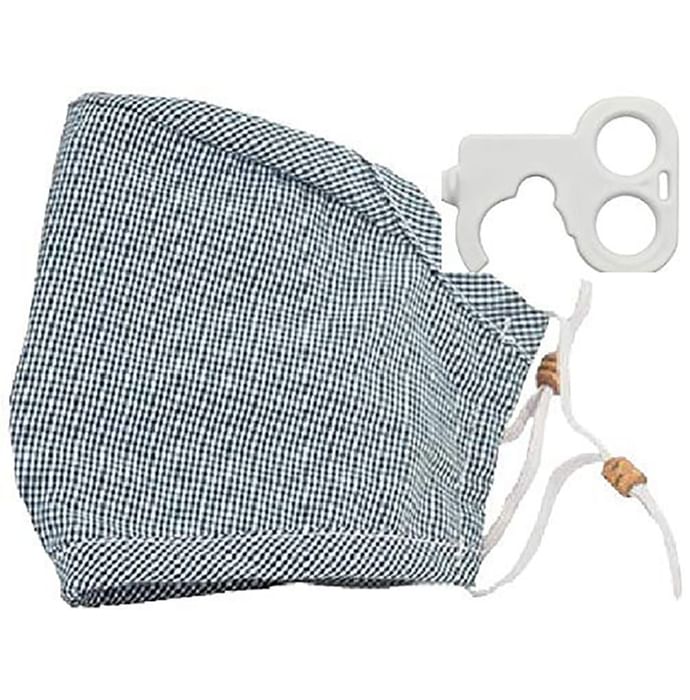 Renew Air Reusable & Washable N95 PM 2.5 Anti Pollution Dust Face Mask with Activated Carbon Filter with Covid Key