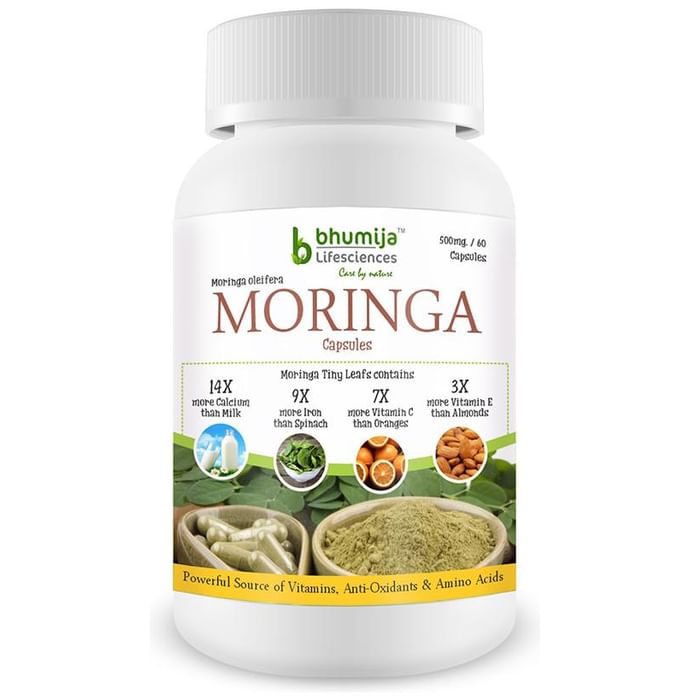 Bhumija Lifesciences Moringa 500mg Capsule
