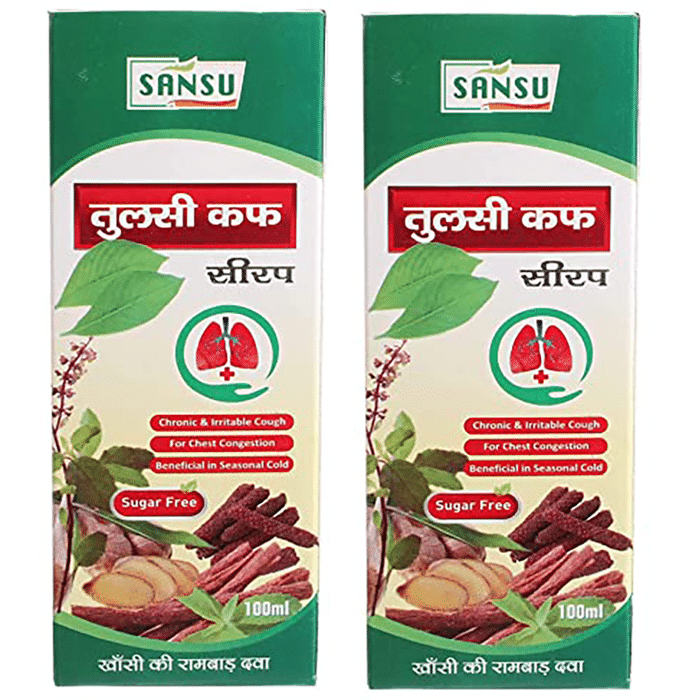 Sansu Cough Syrup (100ml Each) Sugar Free