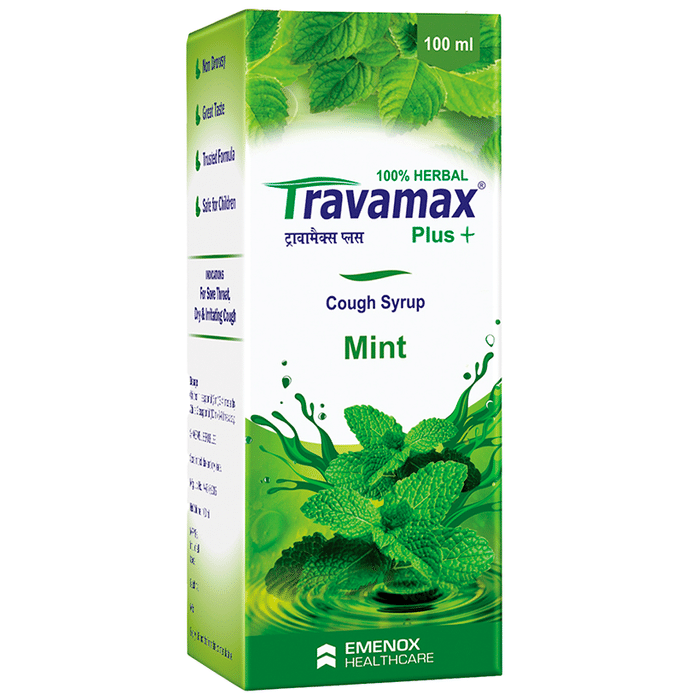 Travamax Plus Cough Syrup Mint