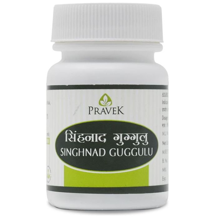 Pravek Singhnad Guggulu 375mg Tablet